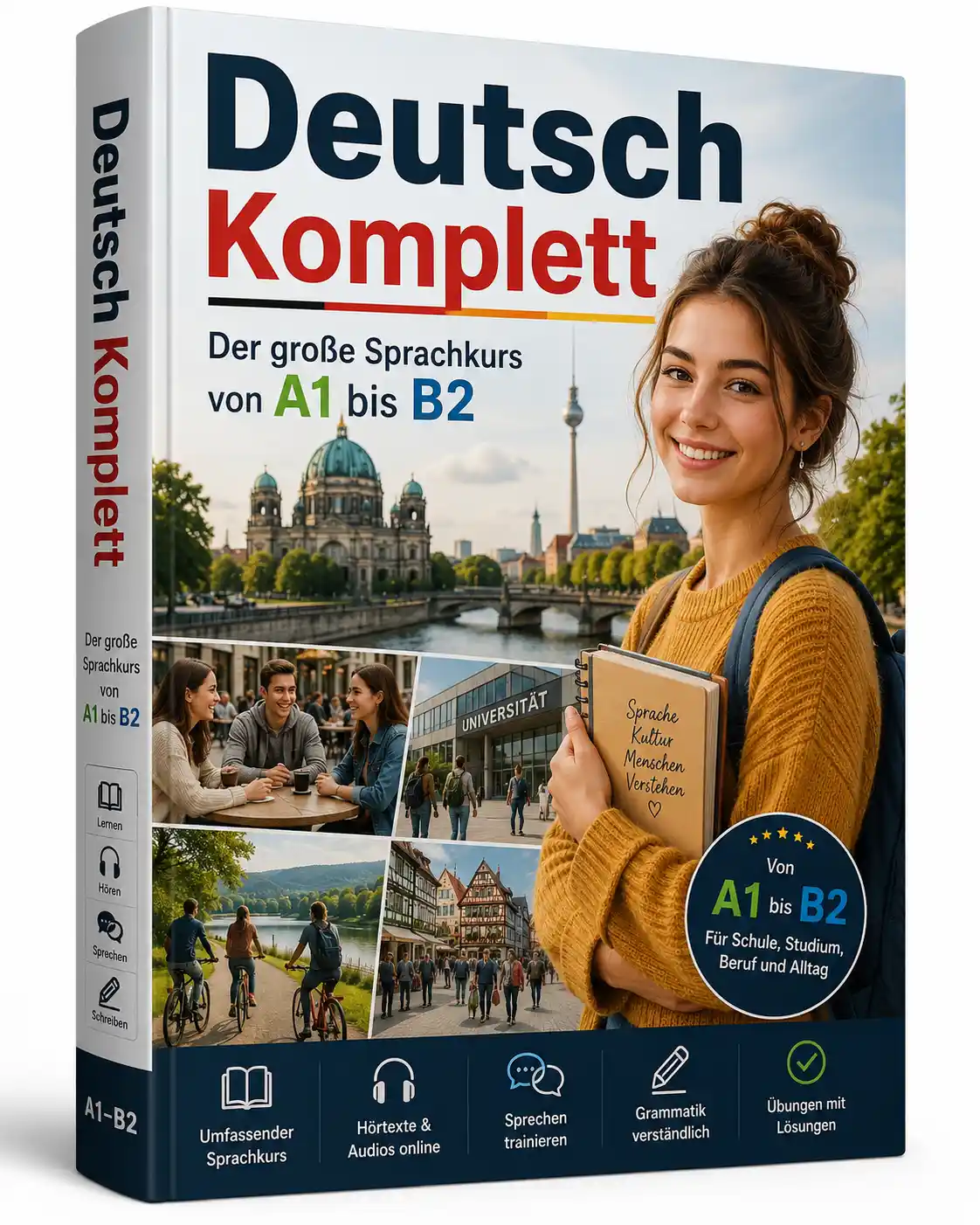 Deutsch Komplett Der große Sprachkurs von A1 bis B2
